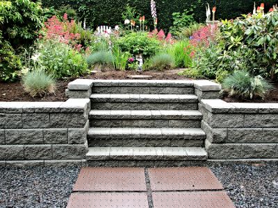 Border Stone Installation