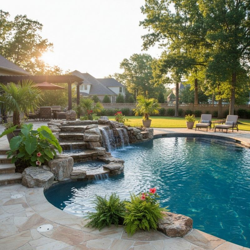 Water Feature Landscaping detail