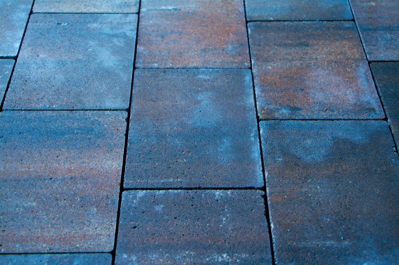 Textured paver surface