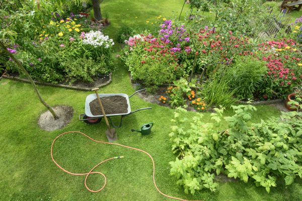 Flower Bed Construction in American Fork
