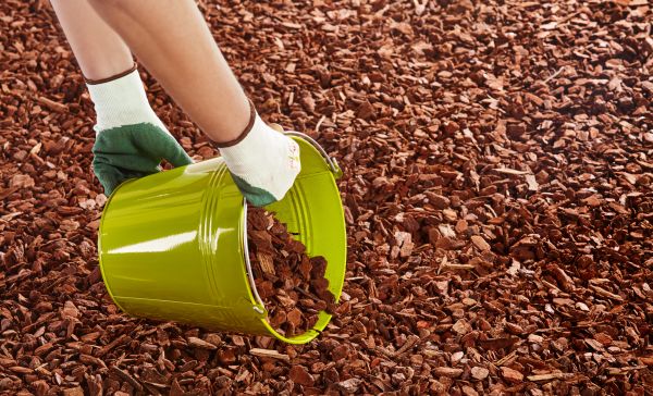 Wood Chip Landscaping in American Fork